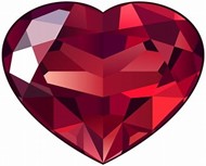 Heart Shaped Ruby