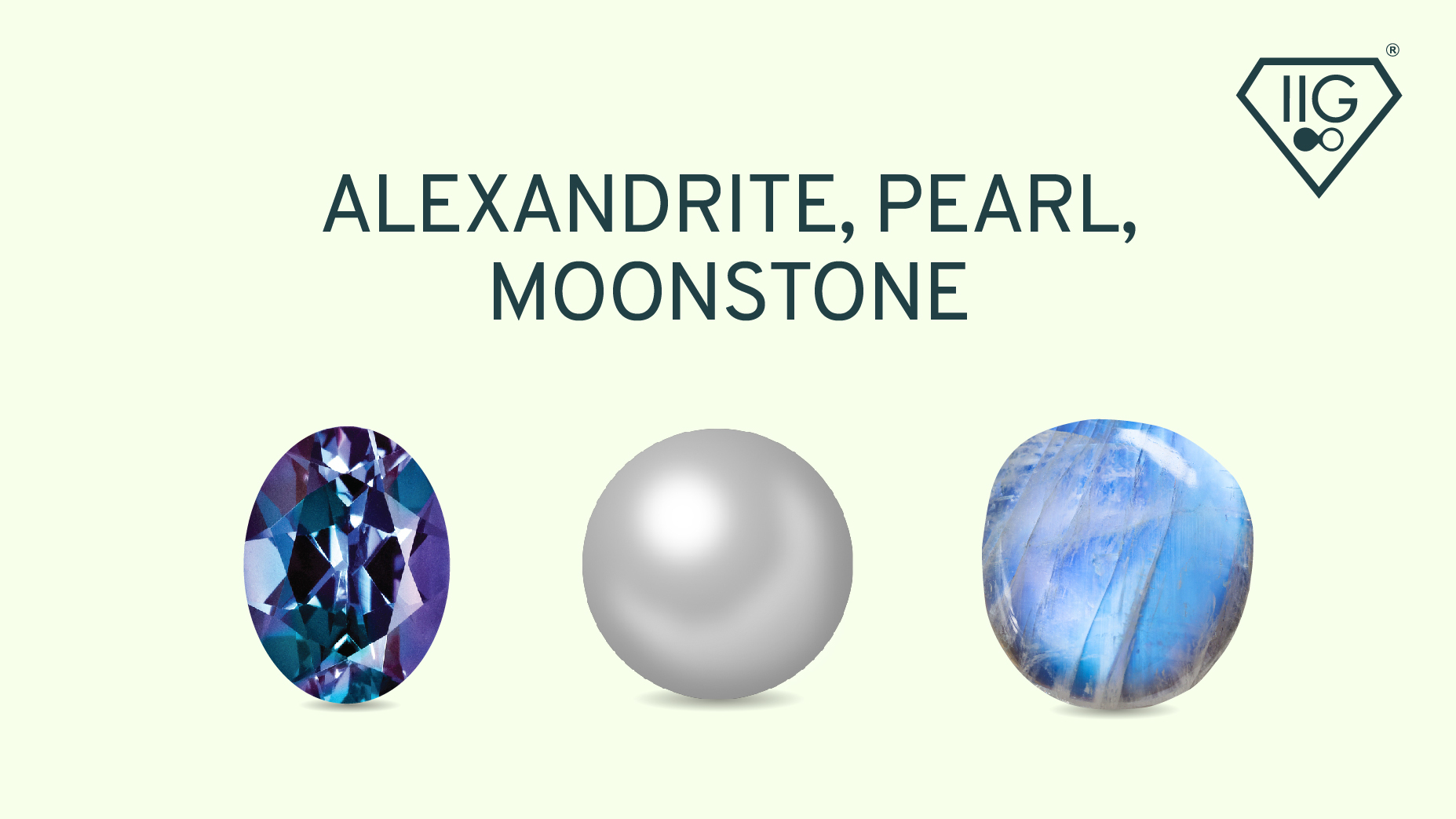 All About Moonstone, Pearl, and Alexandrite: June Birthstones - #birthstone  | June birth stone, Stones and crystals, Crystals and gemstones