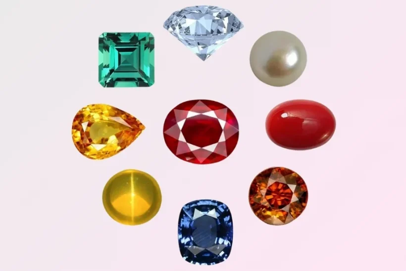 9 precious Navratna gemstones