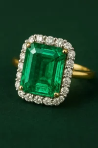 Emeralds Unique Ring