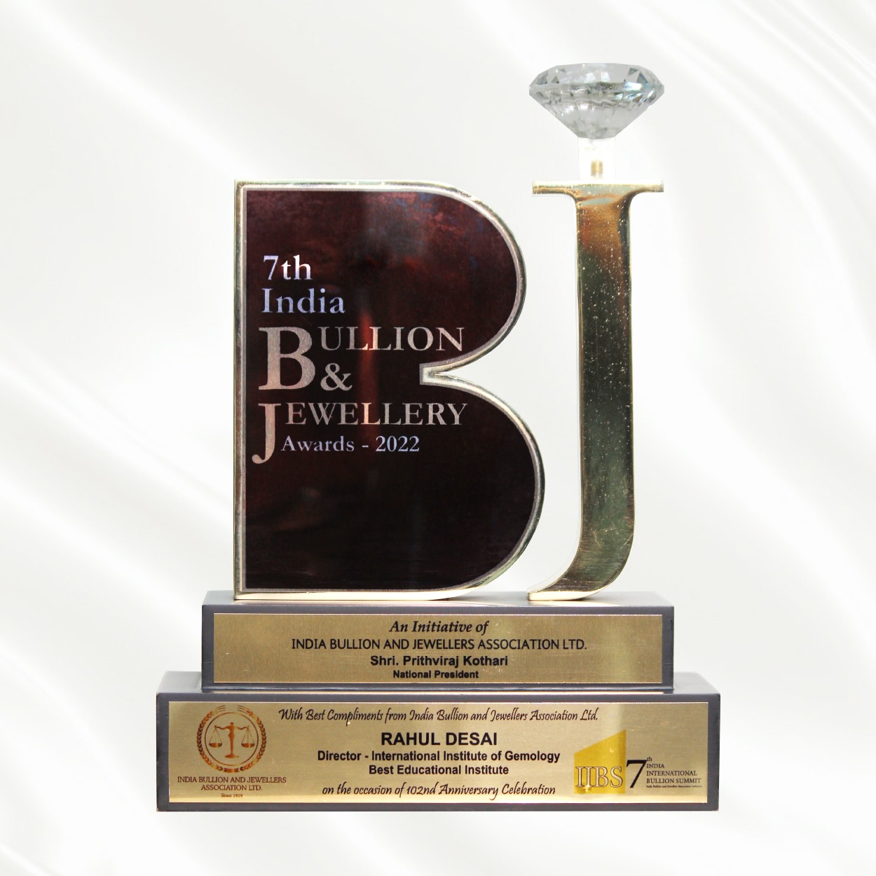 Best Educational Institute: 7th India Bullion & Jewellery Awards 2022
