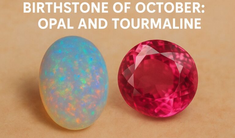 Opal and Tourmaline