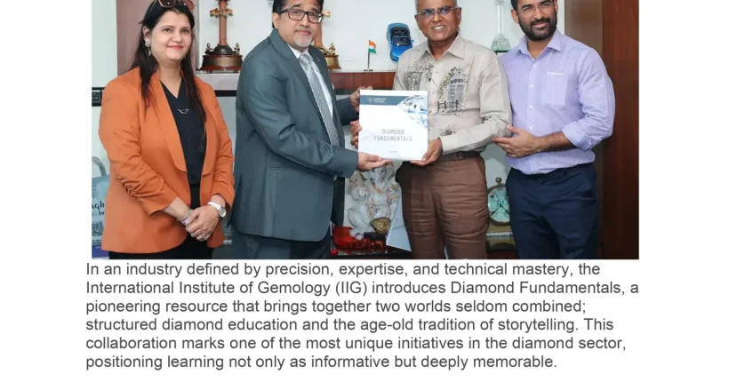 1.IIG Unveils Diamond Fundamentals Learning Resource